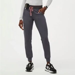 🩷 Figs Zamora Jogger Scrub Pants Charcoal Grey Sz S/P (Retail: $48)